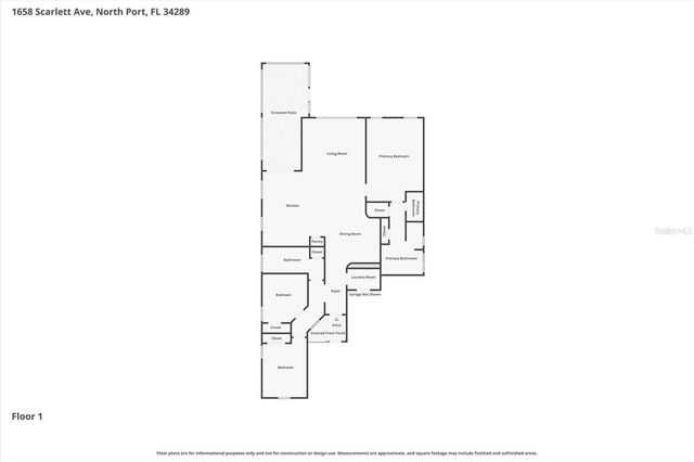 1658 SCARLETT AVENUE, North Port, FL 34289