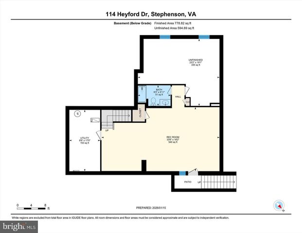 114 HEYFORD DR, Stephenson, VA 22656