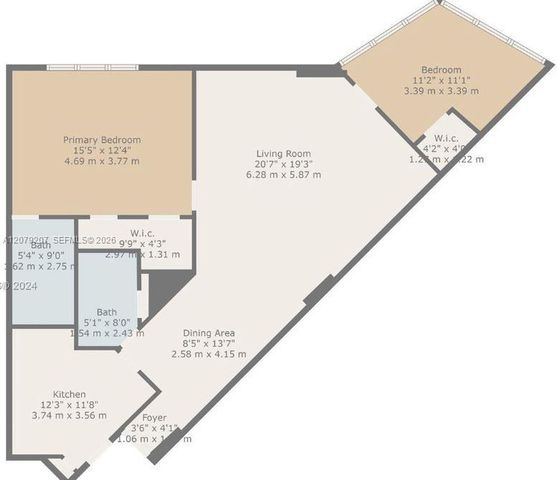999 Brickell Bay Drive 1105, Miami, FL 33131