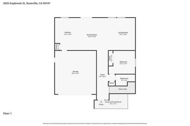 2025 Daybreak St, Roseville, CA 95747
