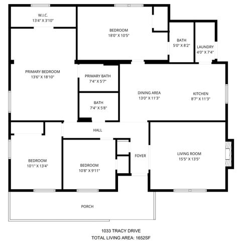 1033 Tracy Drive, Charlotte, NC 28217