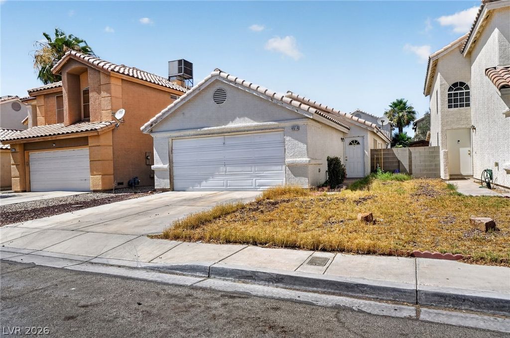 4614 Little Finch Lane, Las Vegas, NV 89115 — exterior
