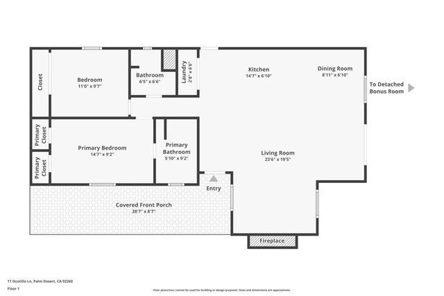 11 Ocotillo Lane, Palm Desert, CA 92260