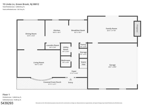15 Linda Ln, Green Brook Twp., NJ 08812