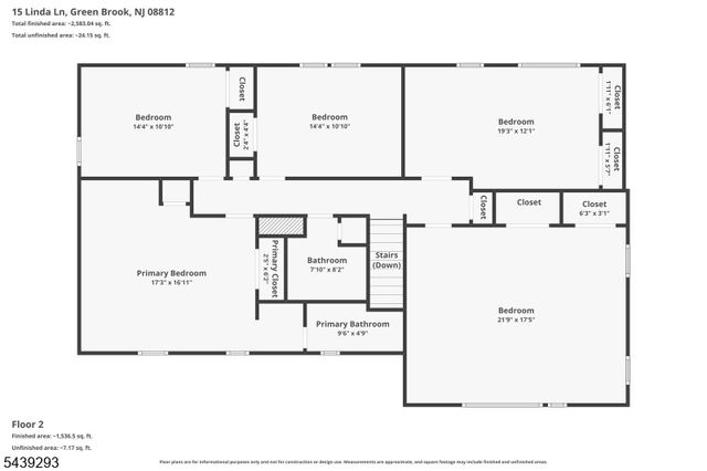 15 Linda Ln, Green Brook Twp., NJ 08812