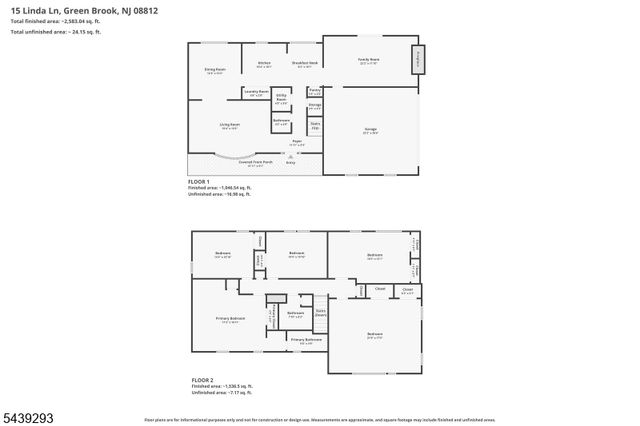 15 Linda Ln, Green Brook Twp., NJ 08812