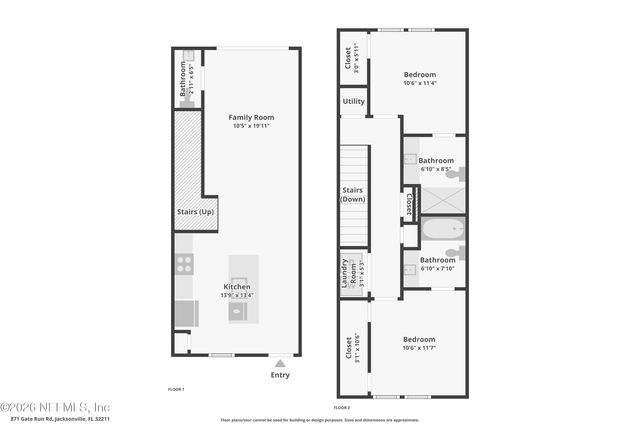 871 GATE RUN Road, Jacksonville, FL 32211