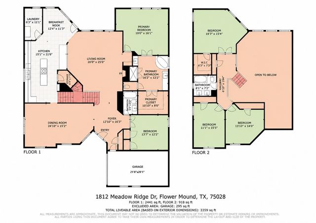 1812 Meadow Ridge Drive, Flower Mound, TX 75028