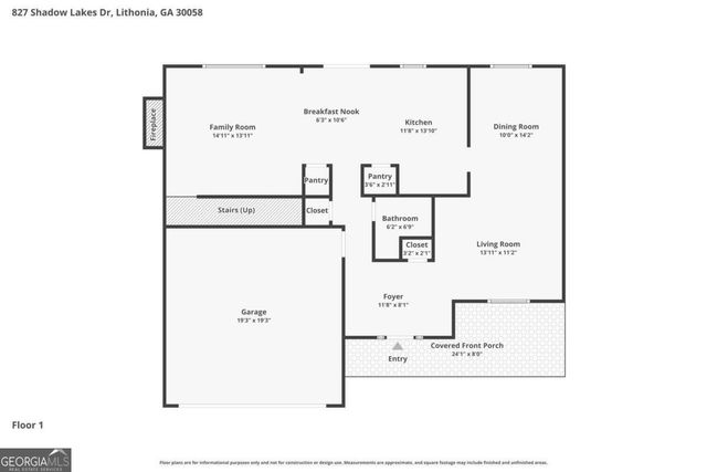 827 Shadow Lake Drive, Lithonia, GA 30058