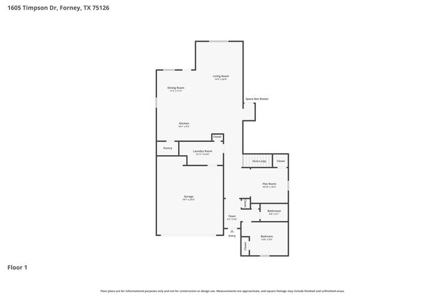 1605 Timpson Drive, Forney, TX 75126