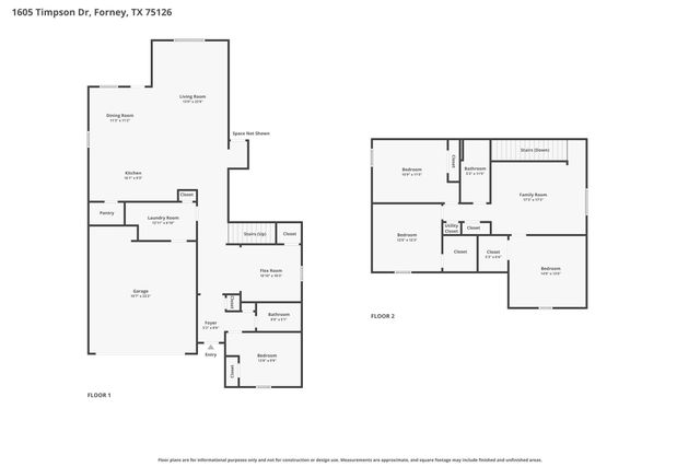 1605 Timpson Drive, Forney, TX 75126