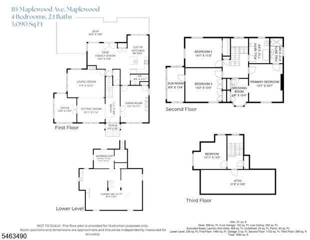 115 Maplewood Ave, Maplewood Twp., NJ 07040