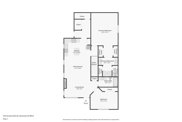 4316 Stratton Boulevard, City Of Kentwood, MI 49512