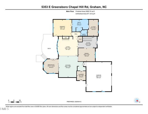 5353 E Greensboro Chapel Hill Road, Graham, NC 27253