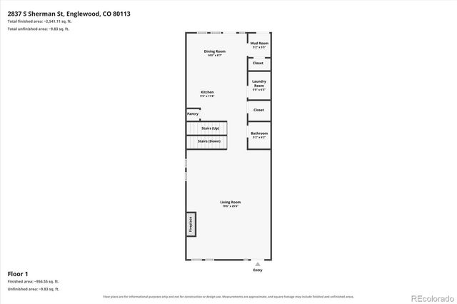 2837 S Sherman Street, Englewood, CO 80113