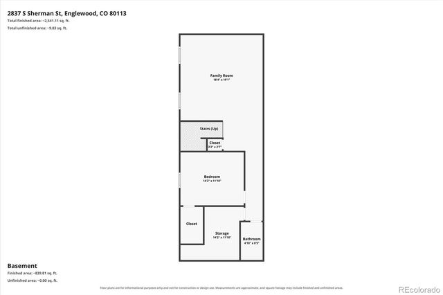 2837 S Sherman Street, Englewood, CO 80113