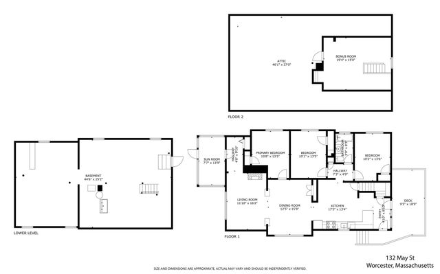 132 May St, Worcester, MA 01602