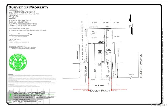 New Construction Dover Place, Mastic, NY 11950