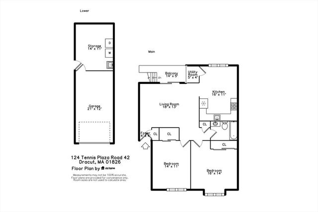 124 Tennis Plaza Rd 42, Dracut, MA 01826