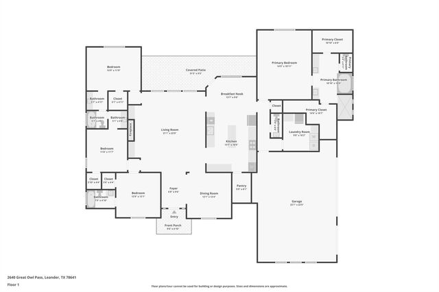 2640 Great Owl PASS, Leander, TX 78641