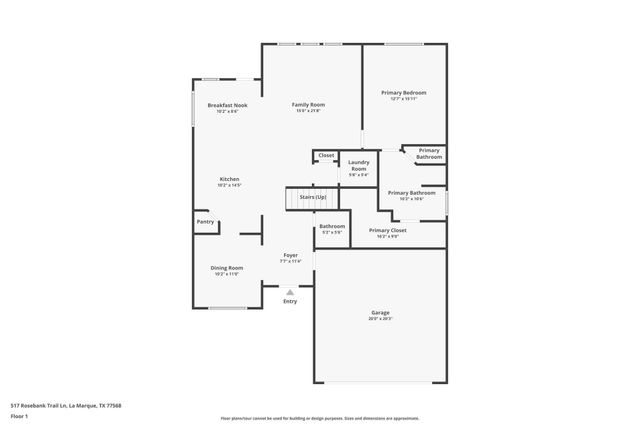 517 Rosebank Trail Lane, La Marque, TX 77568