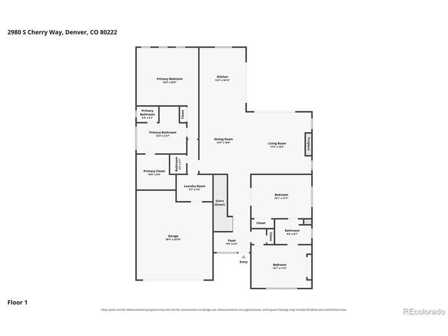 2980 S Cherry Way, Denver, CO 80222