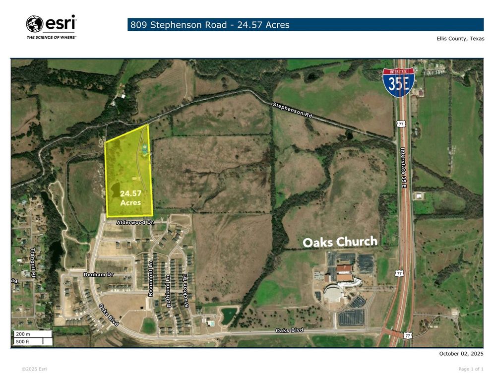 809 Stephenson Road, Red Oak, TX 75154