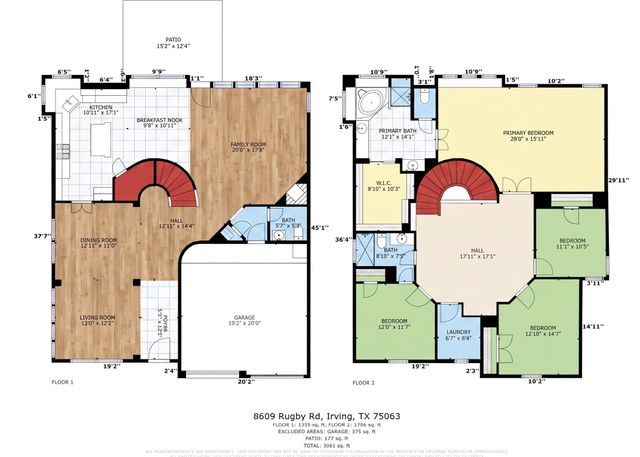 8609 Rugby Drive, Irving, TX 75063
