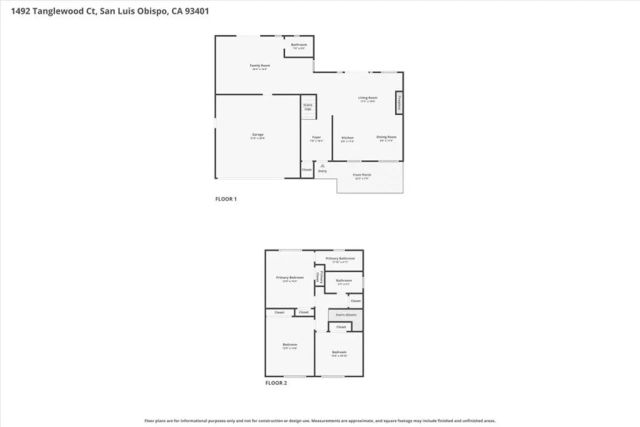 1492 Tanglewood Court, San Luis Obispo, CA 93401