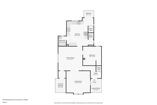 537 Ferdinand Avenue, Forest Park, IL 60130