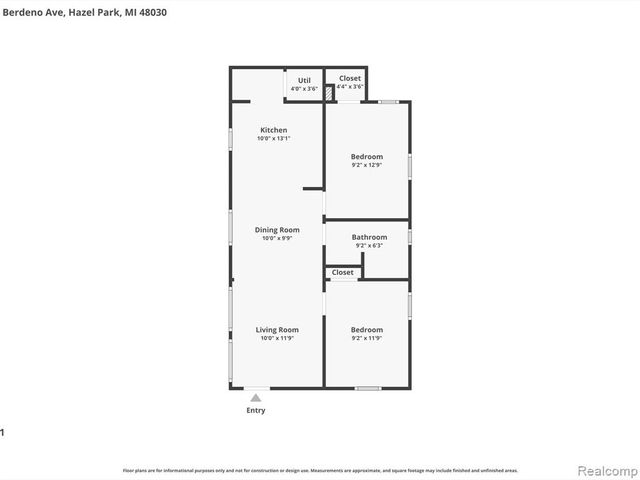 23091 Berdeno Avenue, Hazel Park, MI 48030