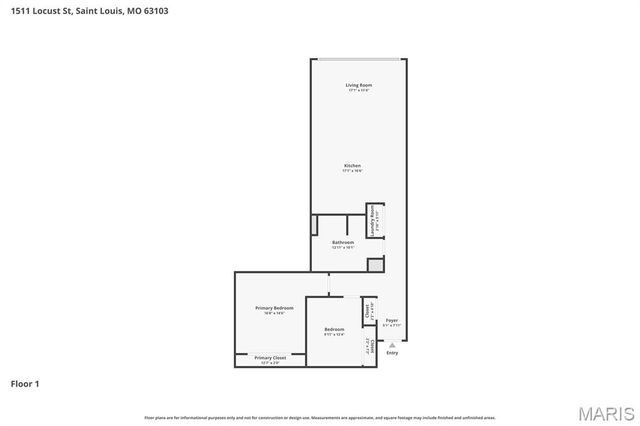 1511 Locust Street 708, St Louis, MO 63103