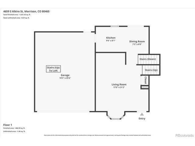 4659 S Alkire St, Morrison, CO 80465