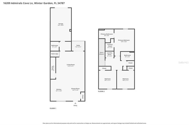 16209 ADMIRALS COVE LANE, Winter Garden, FL 34787