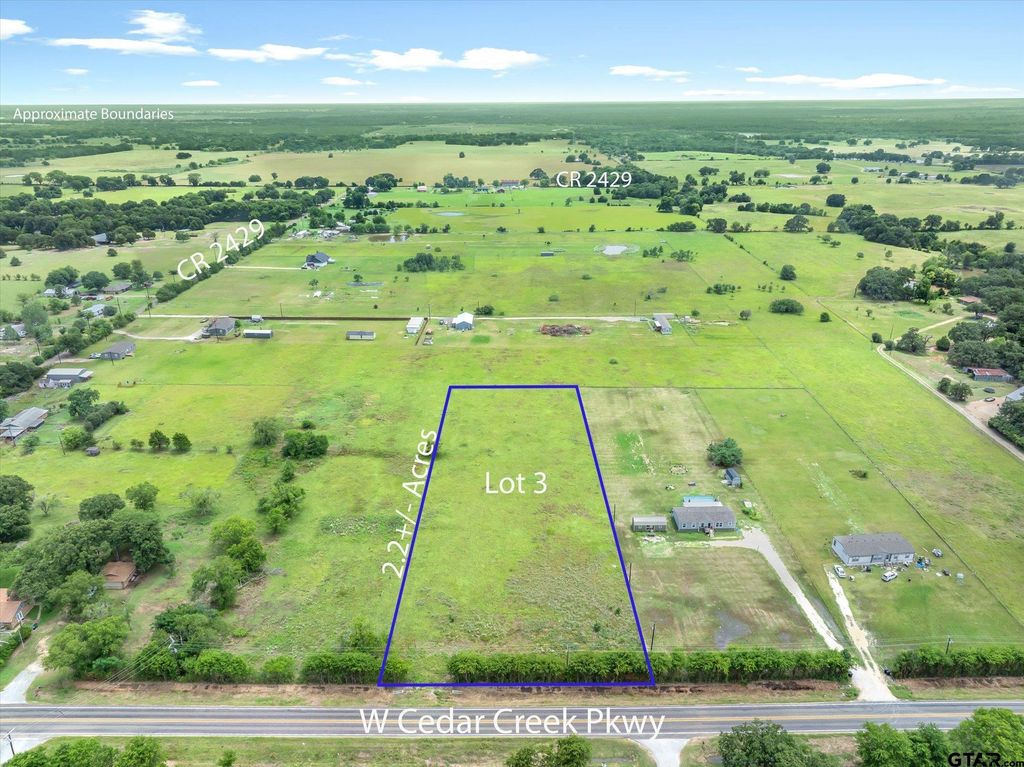 Lot 3R W Cedar PKWY, Kemp, TX 75143