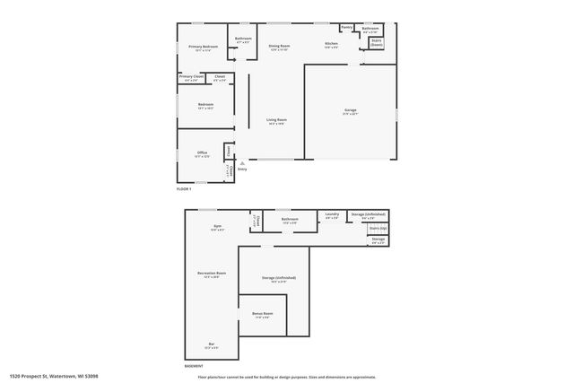 1520 Prospect STREET, Watertown, WI 53098