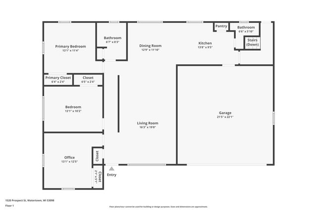 1520 Prospect STREET, Watertown, WI 53098
