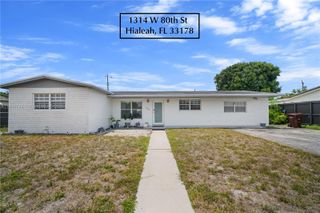 1314 W 80th St ., Hialeah, FL 33014