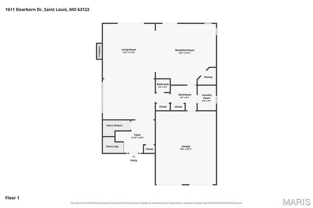 1611 Dearborn Drive, Warson Woods, MO 63122