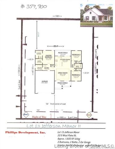 20 S West Paine Street, Hanover, IN 47243