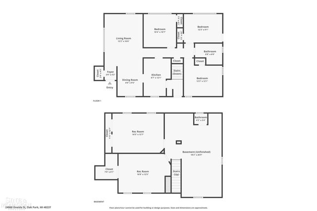 24060 Oneida Street, Oak Park, MI 48237