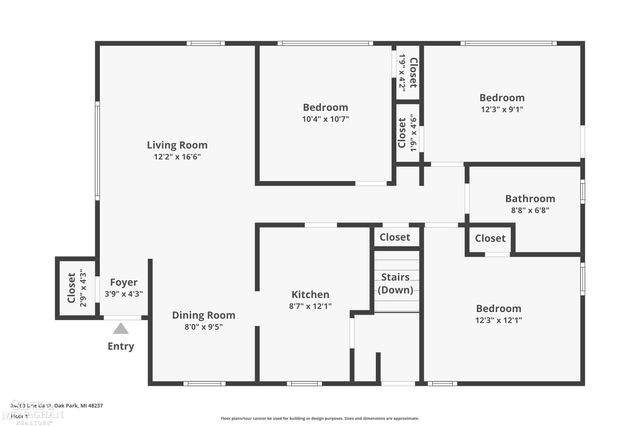 24060 Oneida Street, Oak Park, MI 48237