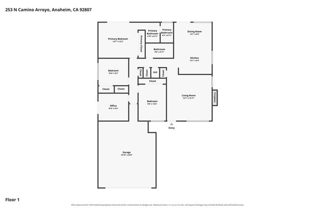 253 N Camino Arroyo, Anaheim Hills, CA 92807