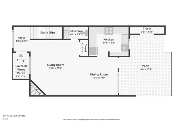 9910 Royal Lane 1106, Dallas, TX 75231