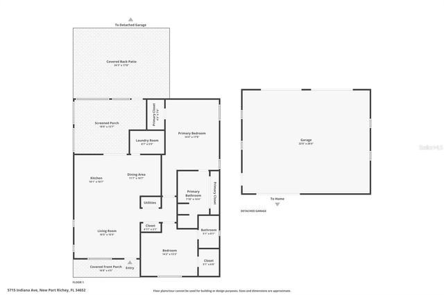 5715 INDIANA AVENUE, New Port Richey, FL 34652