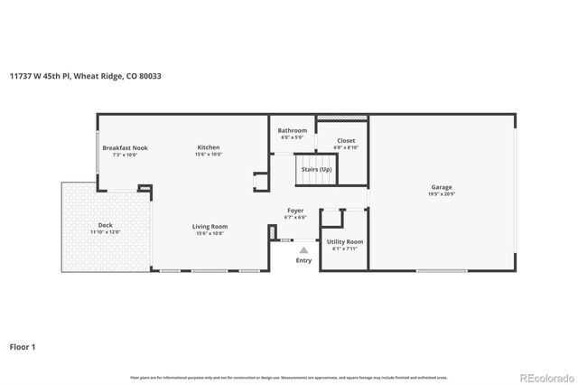 11737 W 45th Place, Wheat Ridge, CO 80033