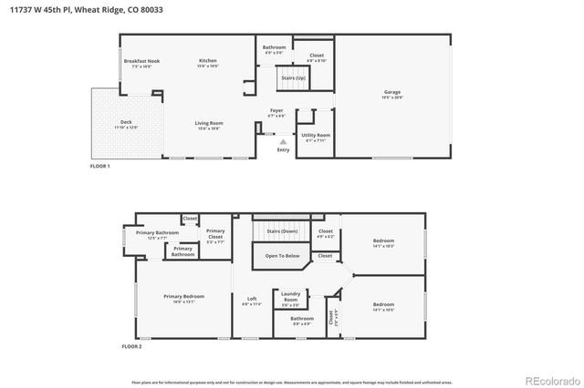 11737 W 45th Place, Wheat Ridge, CO 80033