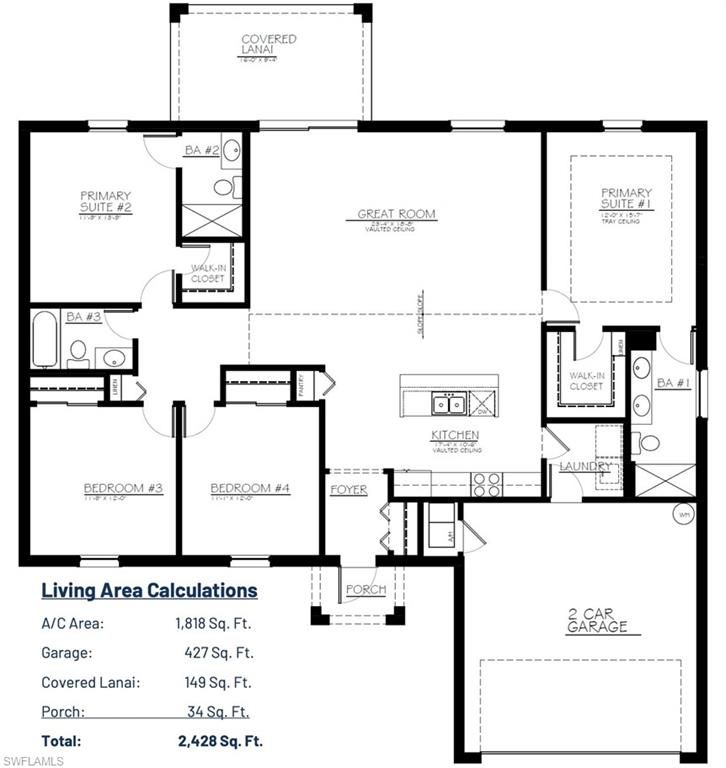 Image 4 of property listing at 2223 NW 7th PL, Cape Coral, FL 33993