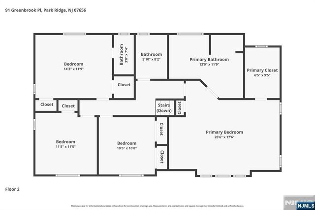 91 Greenbrook Place, Park Ridge, NJ 07656