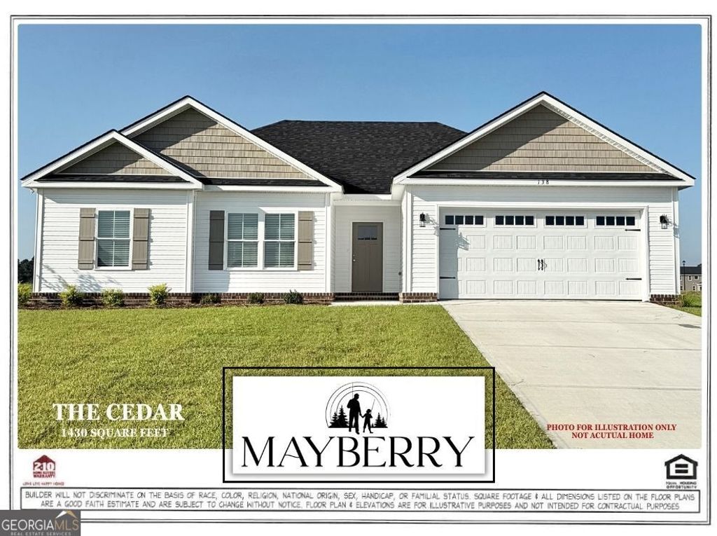 213 Aunt Bee Boulevard LOT 183, Statesboro, GA 30458